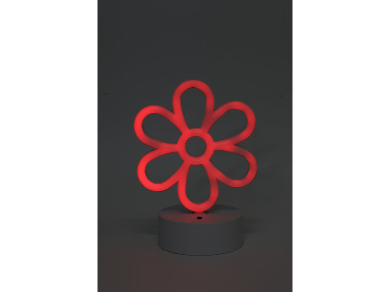 Lampada da tavolo decorativa led in plastica colori assortiti 14x10x19 cm - Switch U