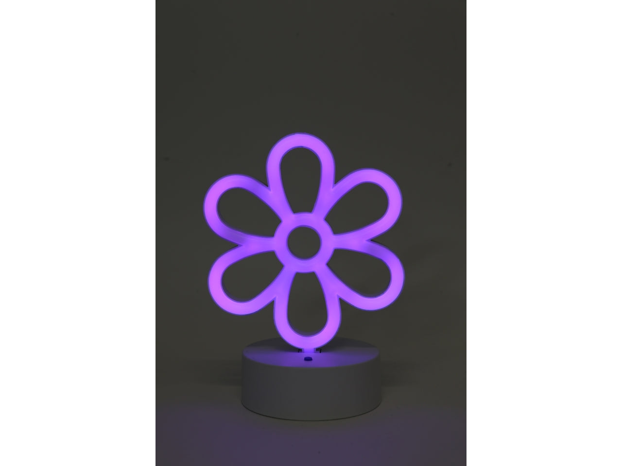 Lampada da tavolo decorativa led in plastica colori assortiti 14x10x19 cm - Switch U