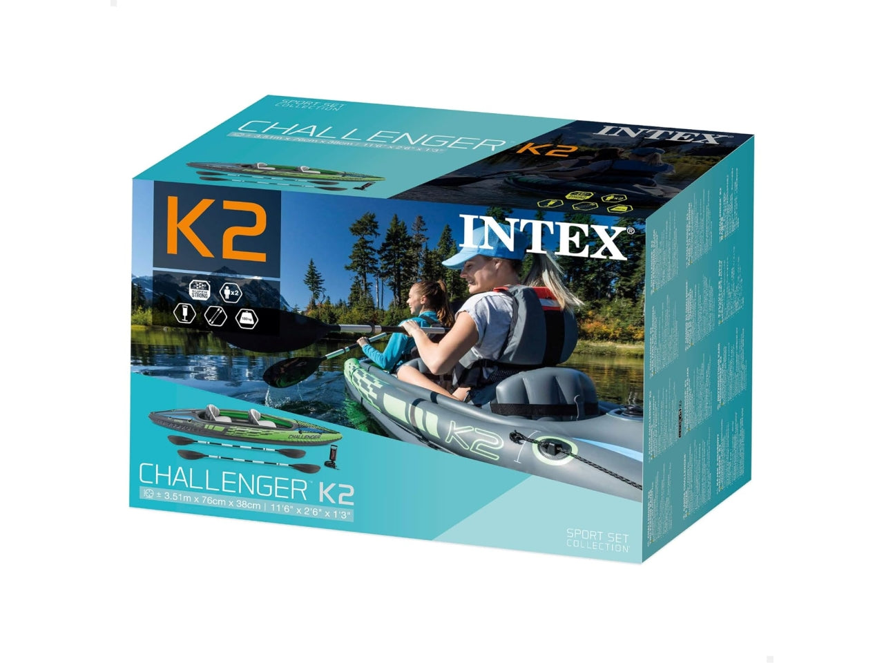 Kayak challenger k2 Intex 68306