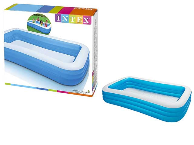 Piscina per giardino bambini family 305x183x56cm