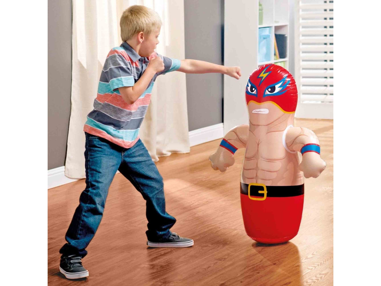 Gonfiabili 3D wrestler 2 assortiti 72x91 cm