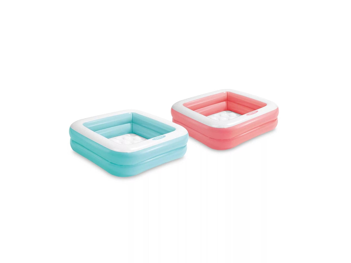 Piscina baby rettangolare  2 assortite cm86x86x25