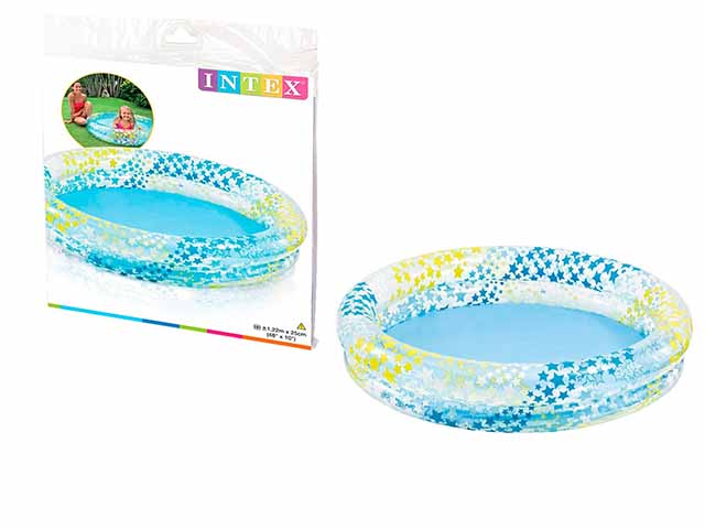 Piscina per giardino bambini stelle 122x25cm