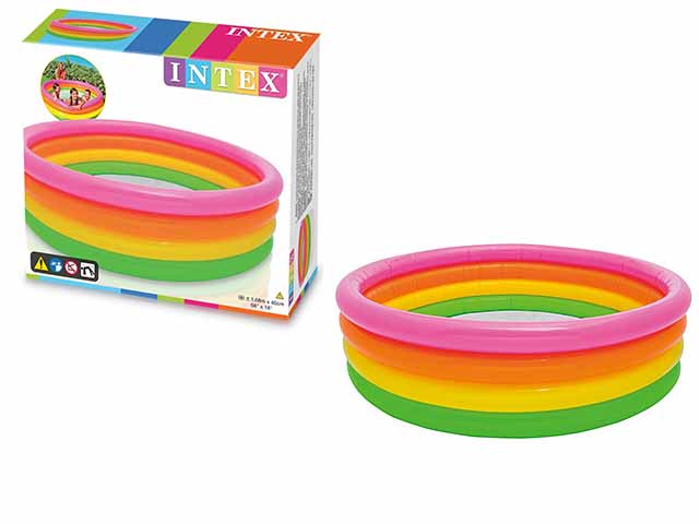 Piscina arcobaleno cm168x46