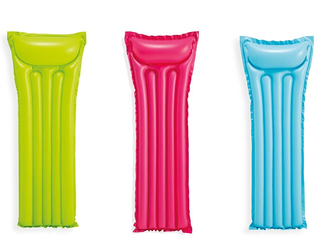 Materassino tinta unita 3 assortiti cm183x69
