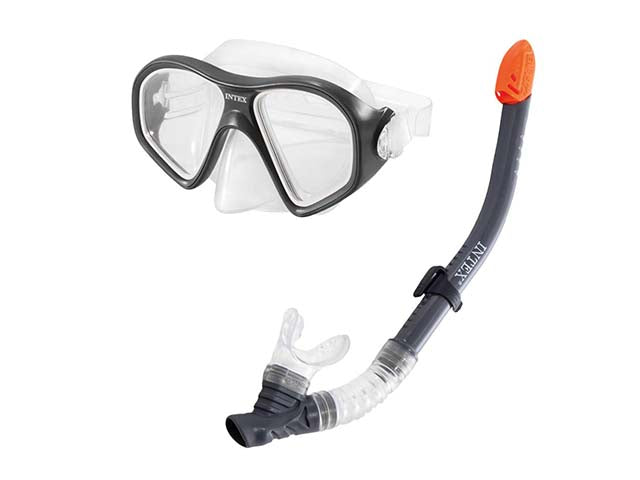 Set maschera e boccaglio reef rider