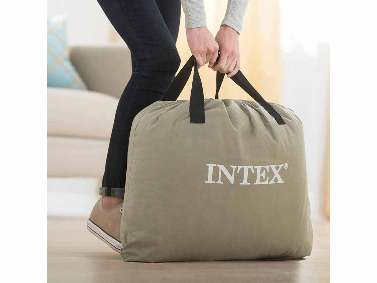 Materasso dura beam pillow rest singolo con tecnologia fiber tech e pompa elettrica incorporata 99x191x42cm