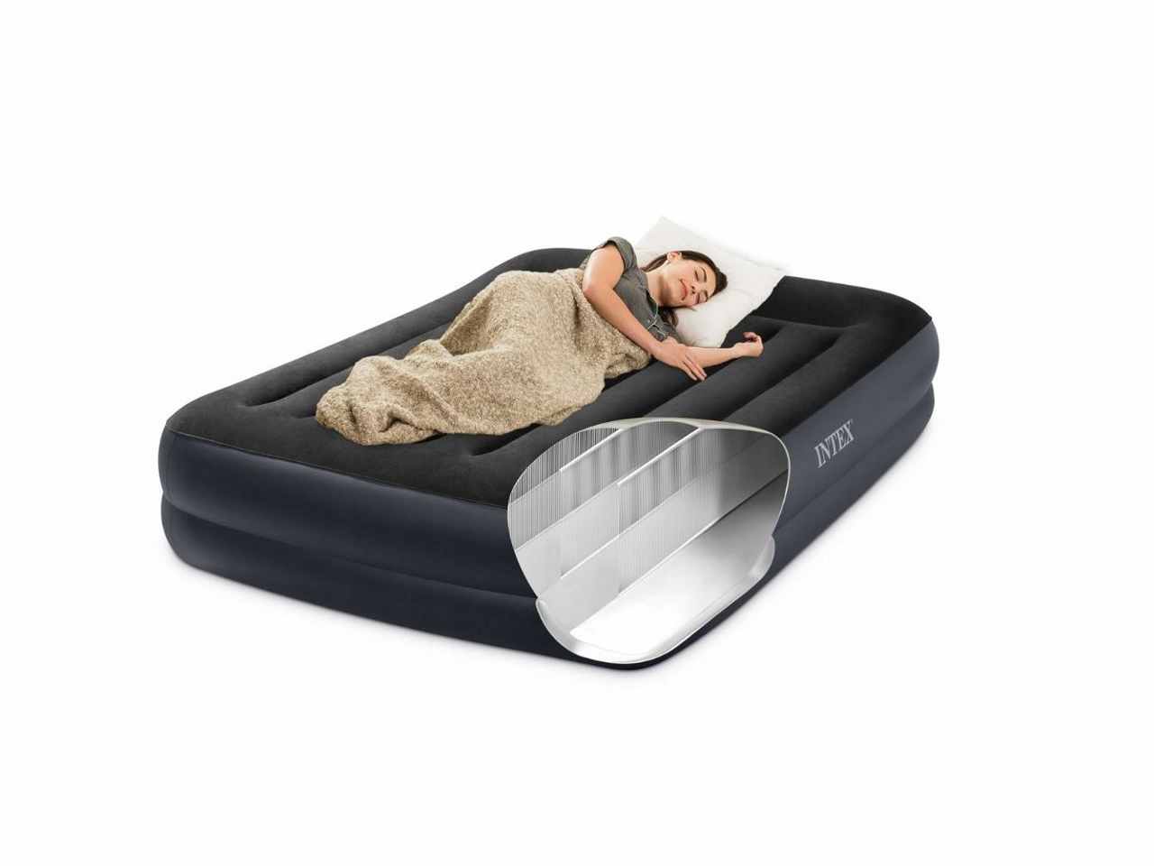 Materasso dura beam pillow rest matrimoniale 152x203x42cm