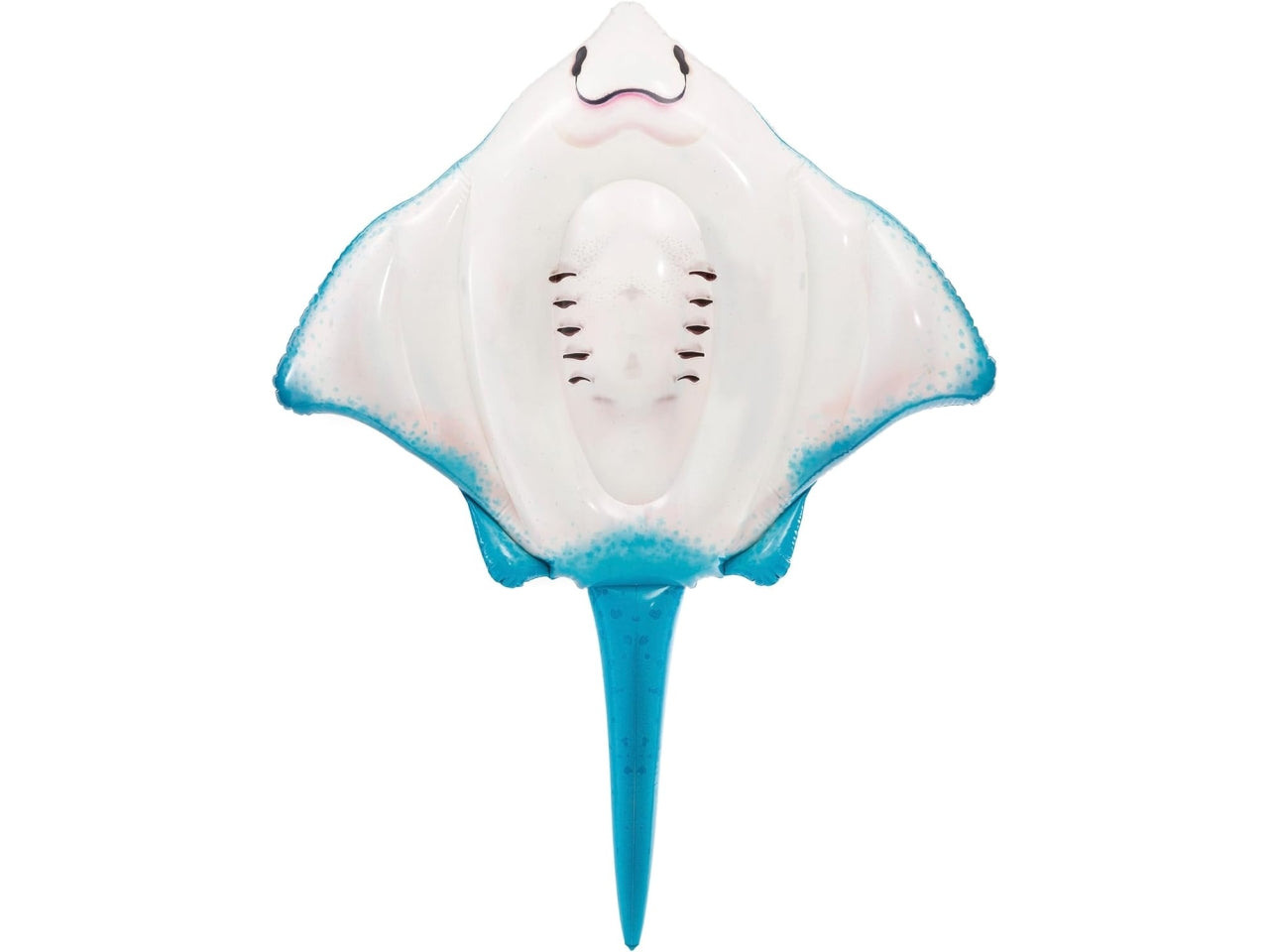 Manta gonfiabile cavalcabile in vinile multicolor carico max 40 kg - 185x145 cm