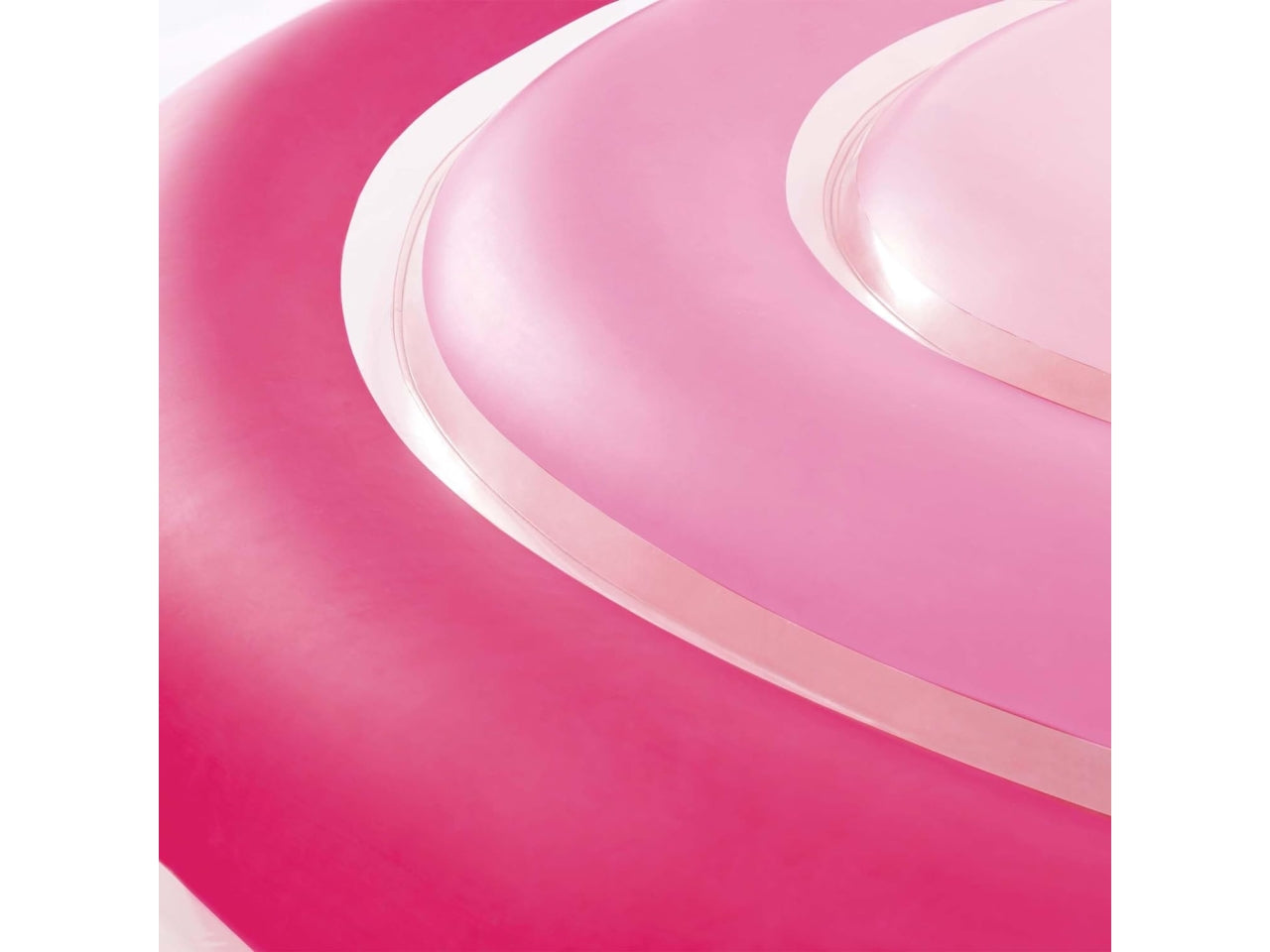 Materassino gonfiabile cuore in vinile multicolor carico max 100 kg - 168x142x25 cm