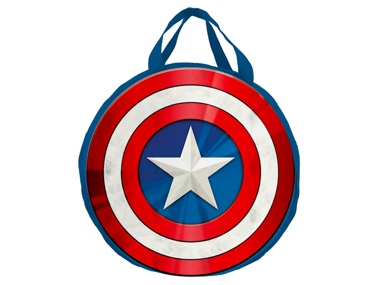 Borsa portagiochi Avengers bambino blu e rosso in poliestere 31x48 cm - Coriex $