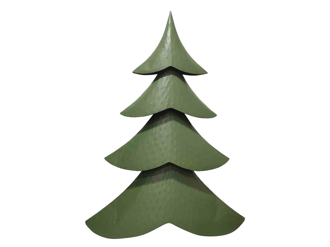 Albero colore verde misura h.141cm in metallo