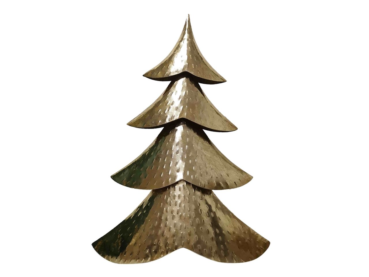 Albero colore oro misura h.141cm in metallo