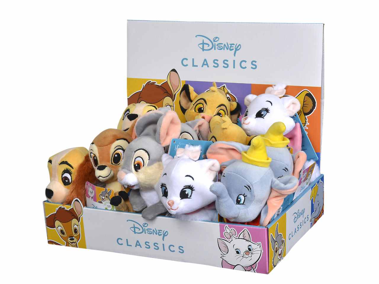 Peluche degli animali 20cm 6 assortimenti