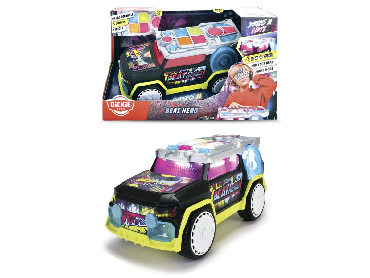 Beat Hero Streat n Beatz Dickie Toys Auto interattiva $