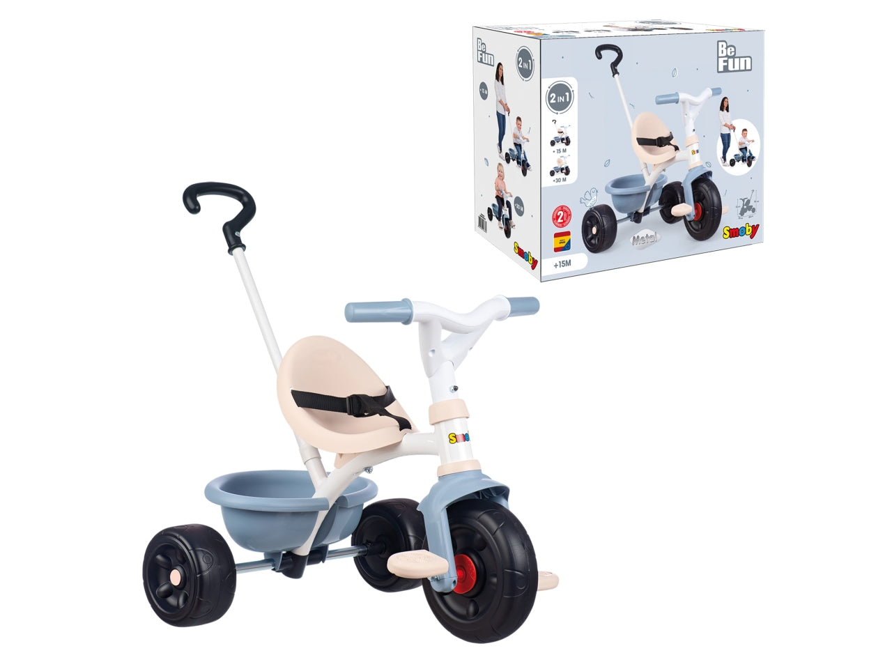 Triciclo be fun blu