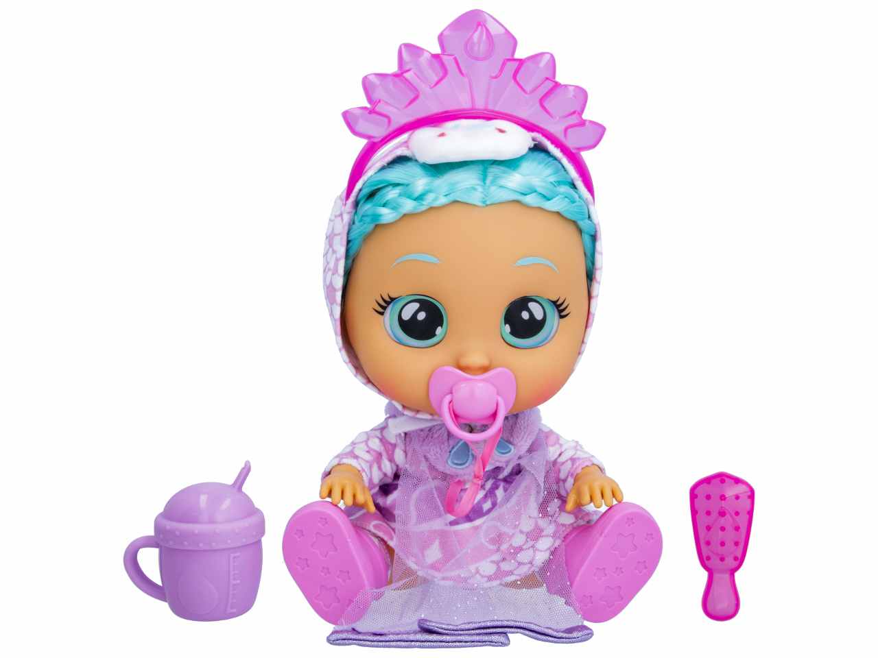 Cry Babies kiss me Elodie Bambola morbida interattiva - IMC Toys$