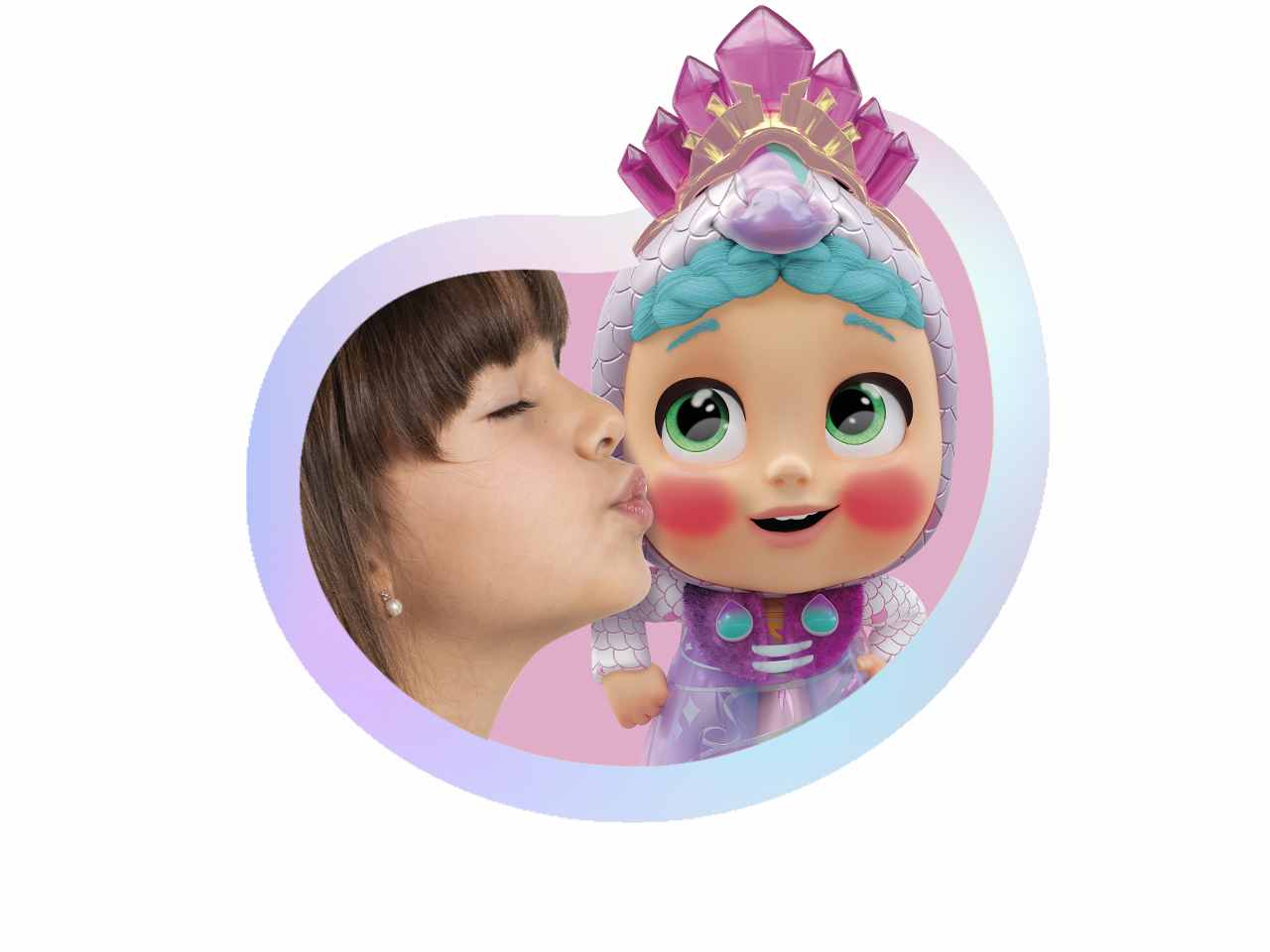Cry Babies kiss me Elodie Bambola morbida interattiva - IMC Toys$