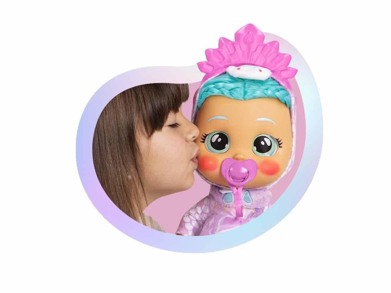 Cry Babies kiss me Elodie Bambola morbida interattiva - IMC Toys$