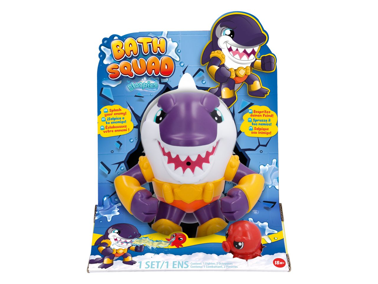 Bath Squad Bloopies Giocattolo da bagno e acqua 3 Modelli Assortiti - IMC Toys