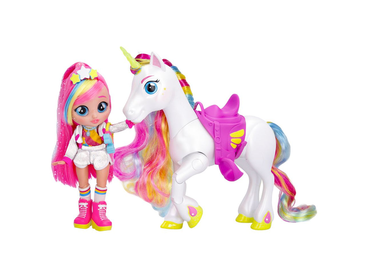 Bff By Cry Babies bambola dreamy e unicorno rym - IMC Toys $
