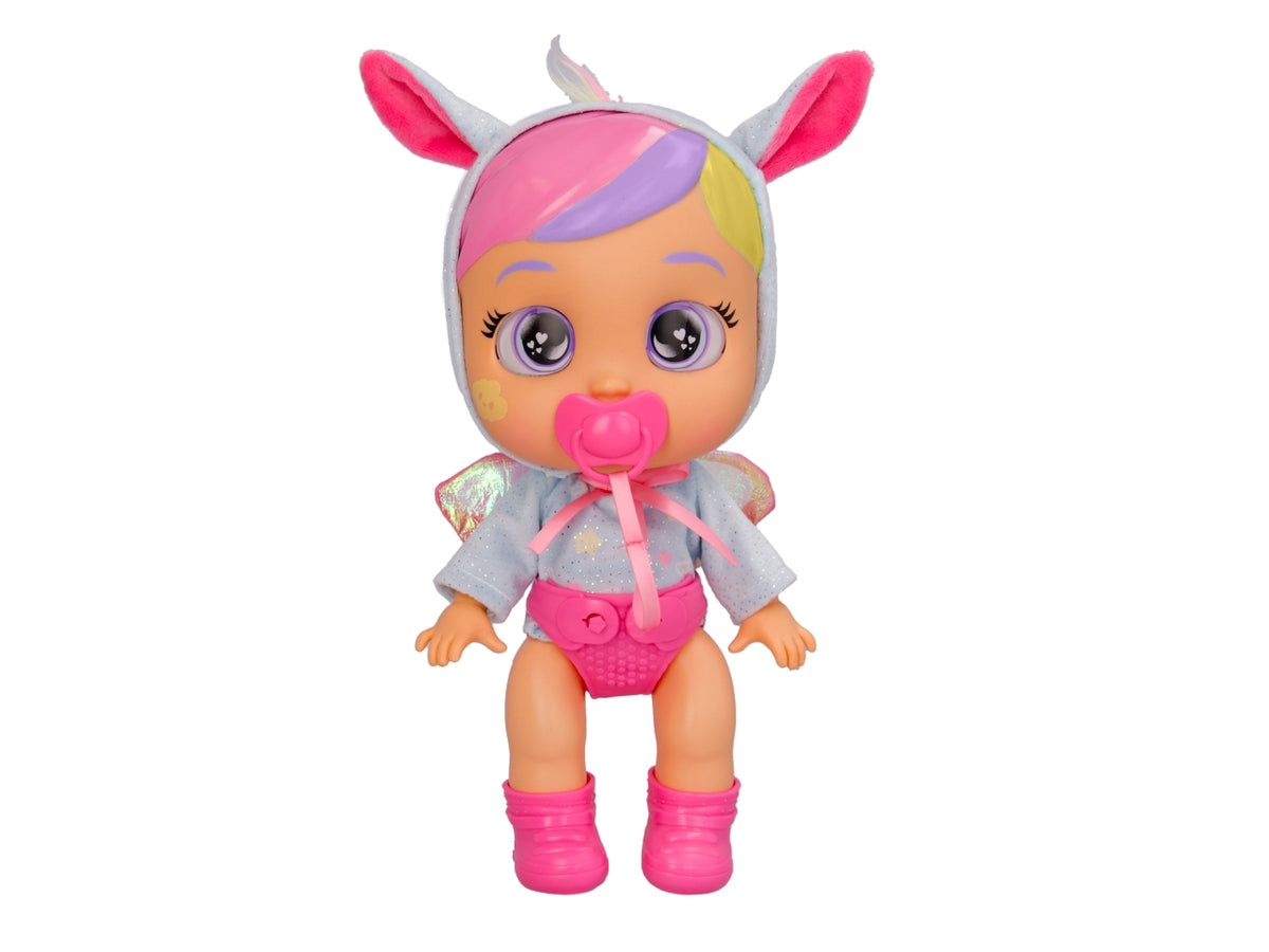 Cry babies day care Jenna, bambola interattiva per bambine, 18 mesi + $