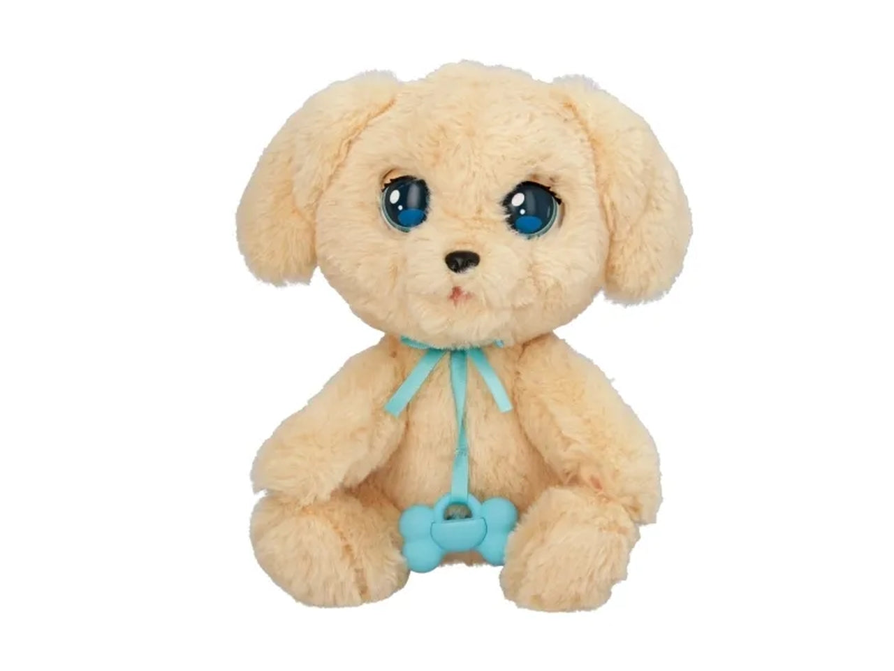 Baby Paws labrador, peluche interattivo con suoni, apre e chiude gli occhi per bambini dai 18+ mesi - Imc toys
