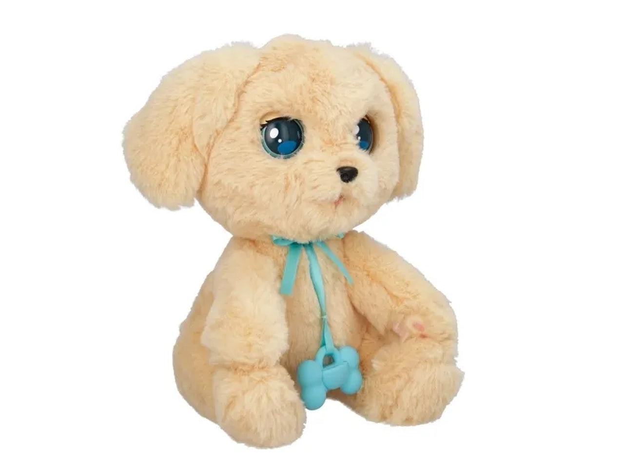 Baby Paws labrador, peluche interattivo con suoni, apre e chiude gli occhi per bambini dai 18+ mesi - Imc toys