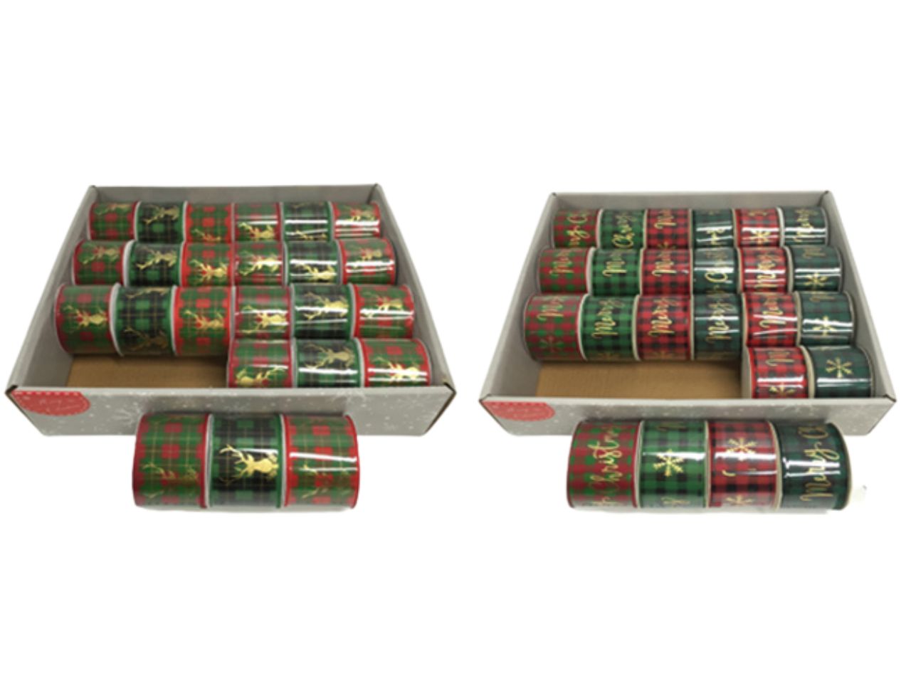 Rotolo nastro scozzese stampati assortiti 3.8x270cm