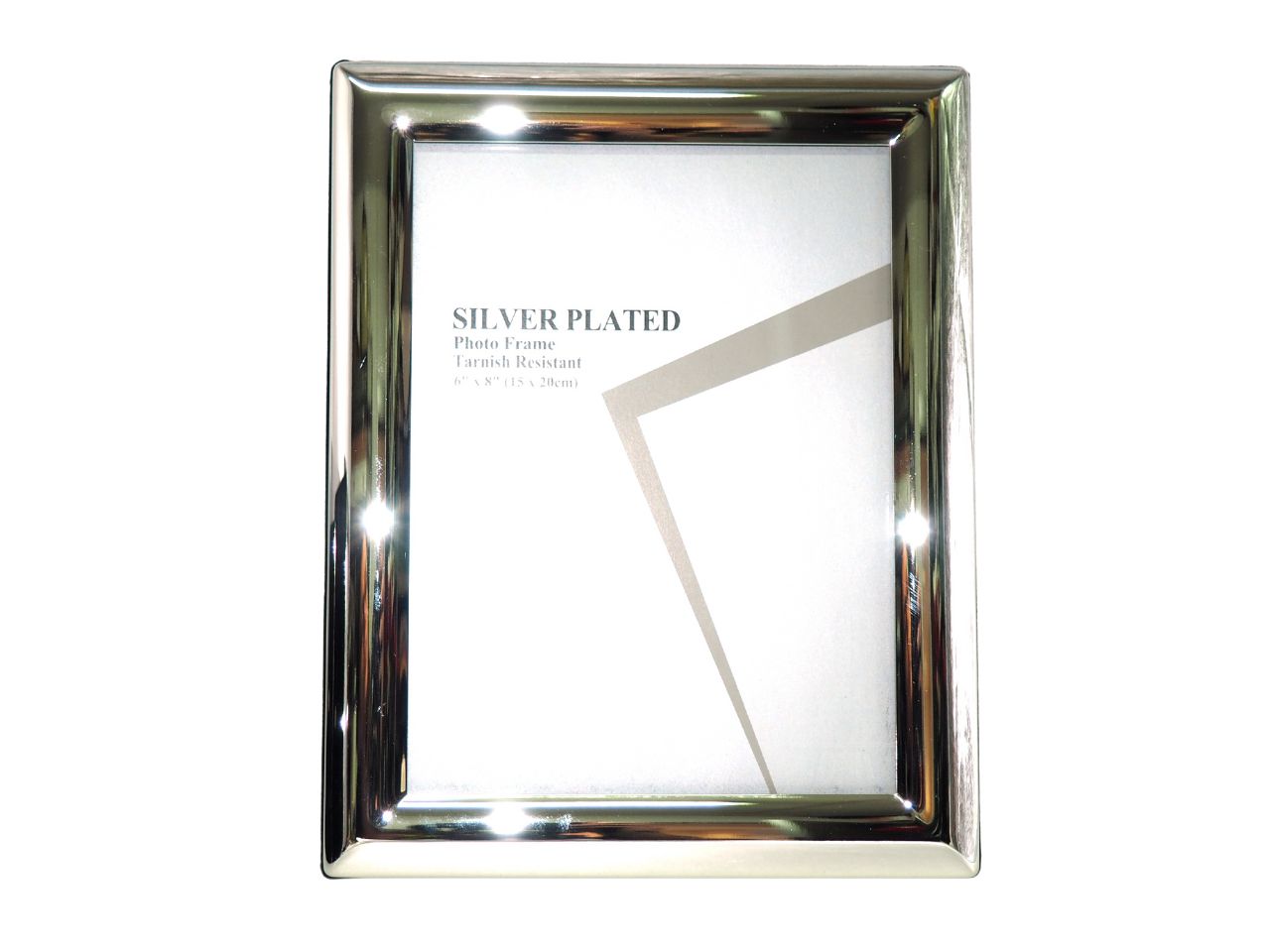 Portafoto in silver 25x20cm, interno 15x20cm