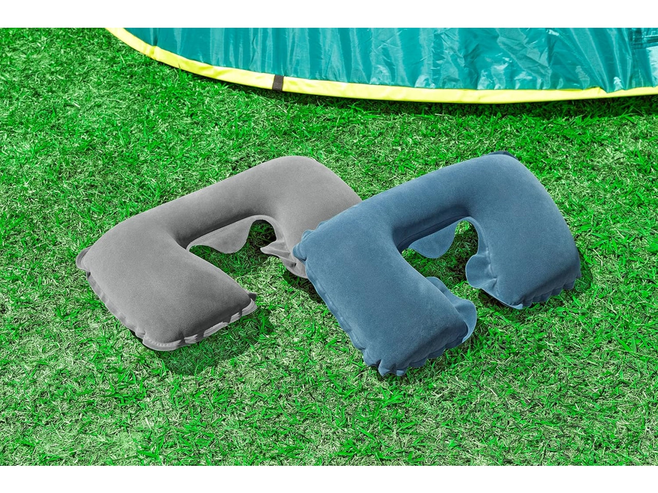 Cuscino cervicale da viaggio 37x24x10cm in 2 colori $