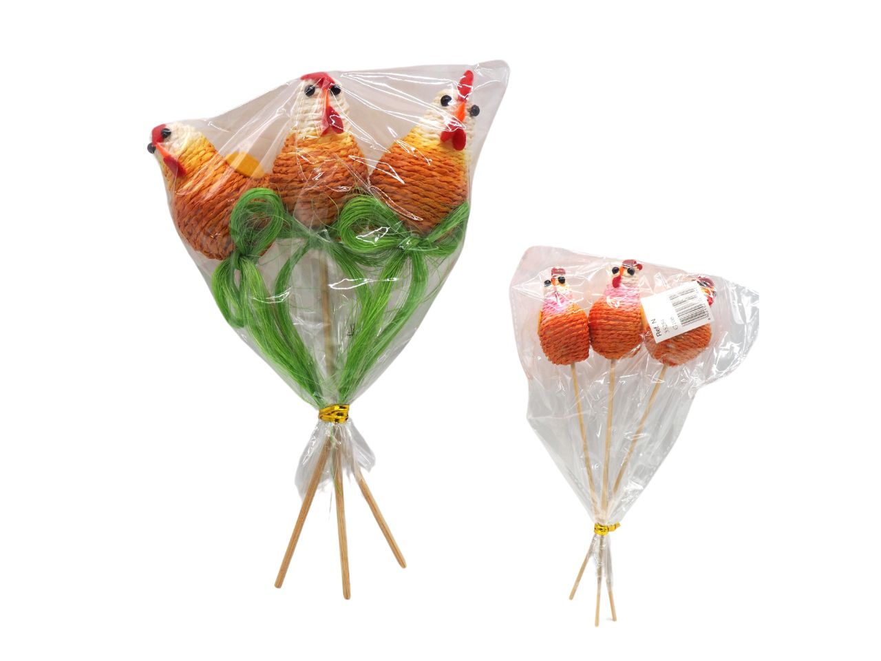 Stecco gallina set 3 stecchi