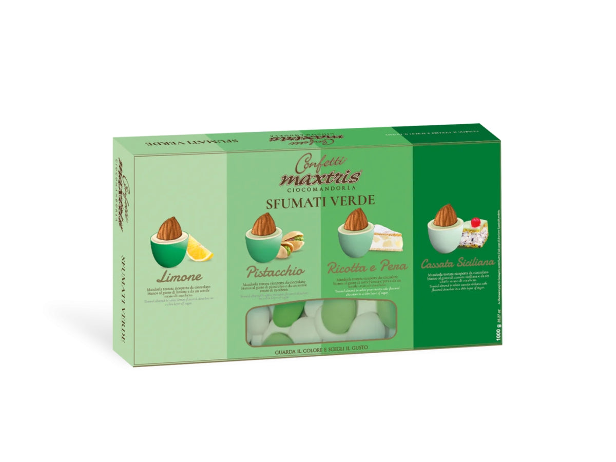 Confetti Maxtris Sfumati Verdi per bombinere da comunione - 1kg