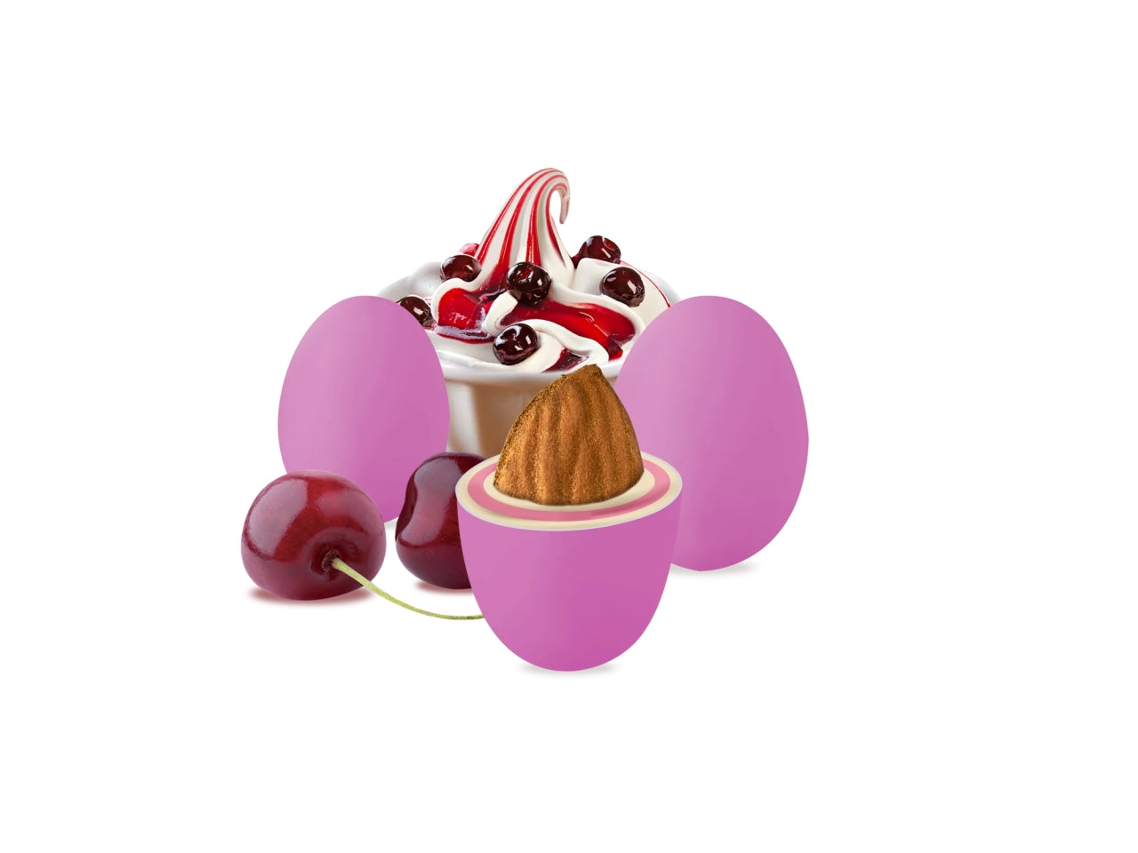 Confetti Maxtris Affogato all'Amarena per bomboniere - Enzo Miccio Premium Collection - 1kg