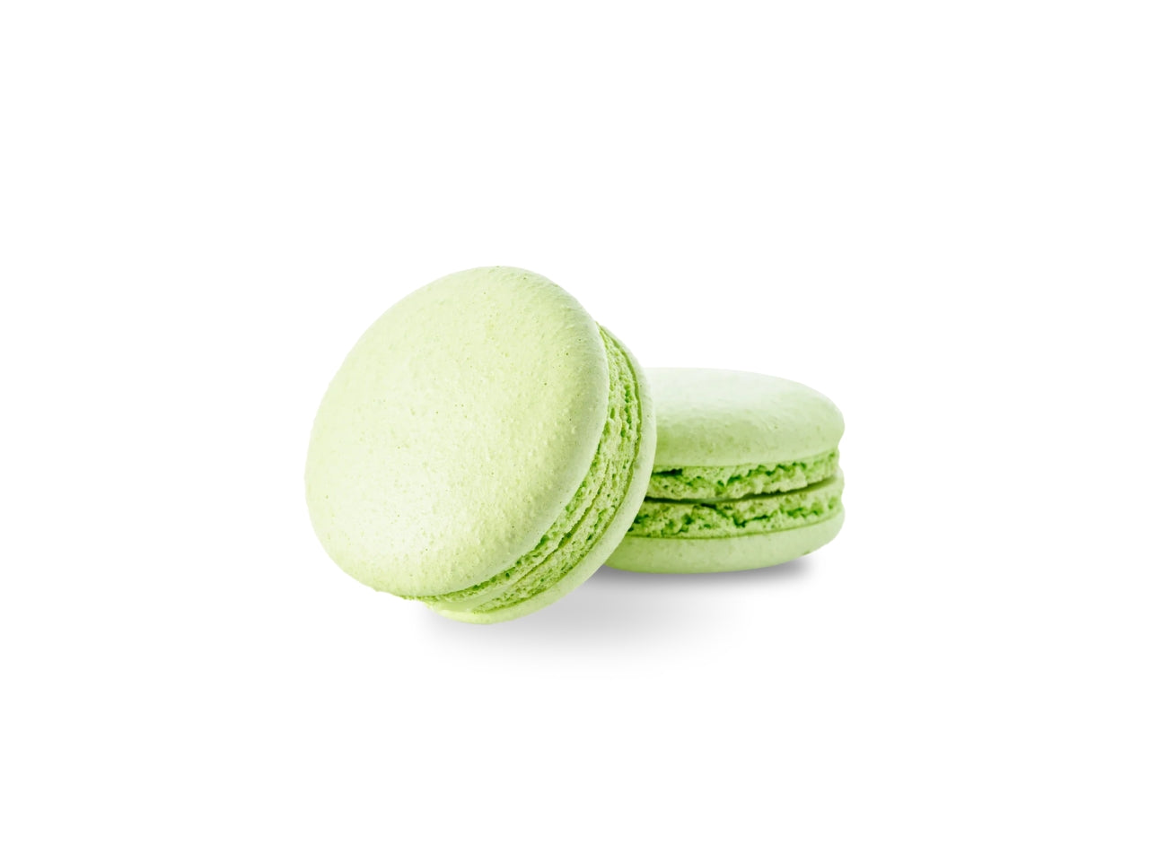 Macarons Maxtris Box al gusto Pistacchio per bomboniere - Verde - 15 pezzi - 234gr