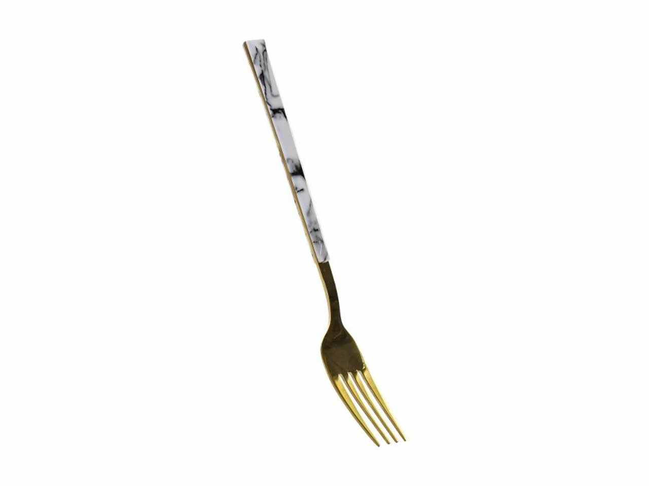 Posate inox 16 pezzi eff.marmo pc-191393