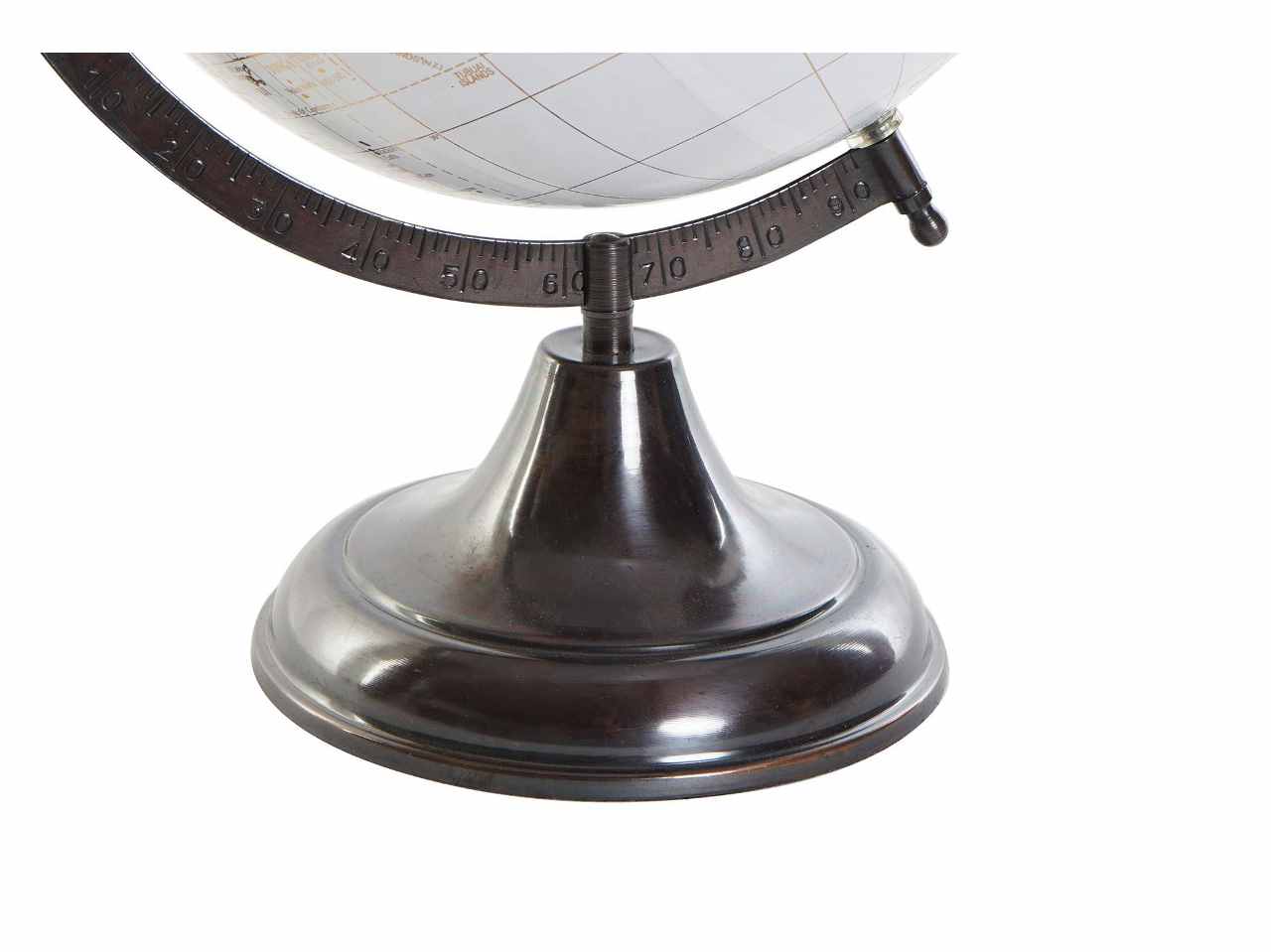 Mappamondo metallo 28x25x33 dh-185430