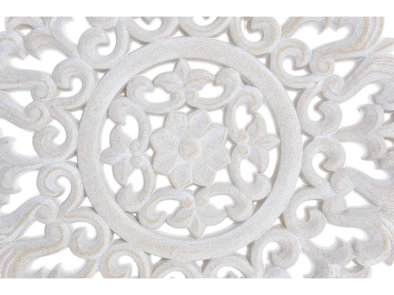 Decorazione in legno per pareti 30x1,5x30cm in stile etnico