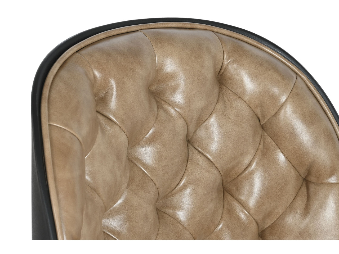 Sedia in plastica e metallo misura 47,5x57,5x83cm con ruote