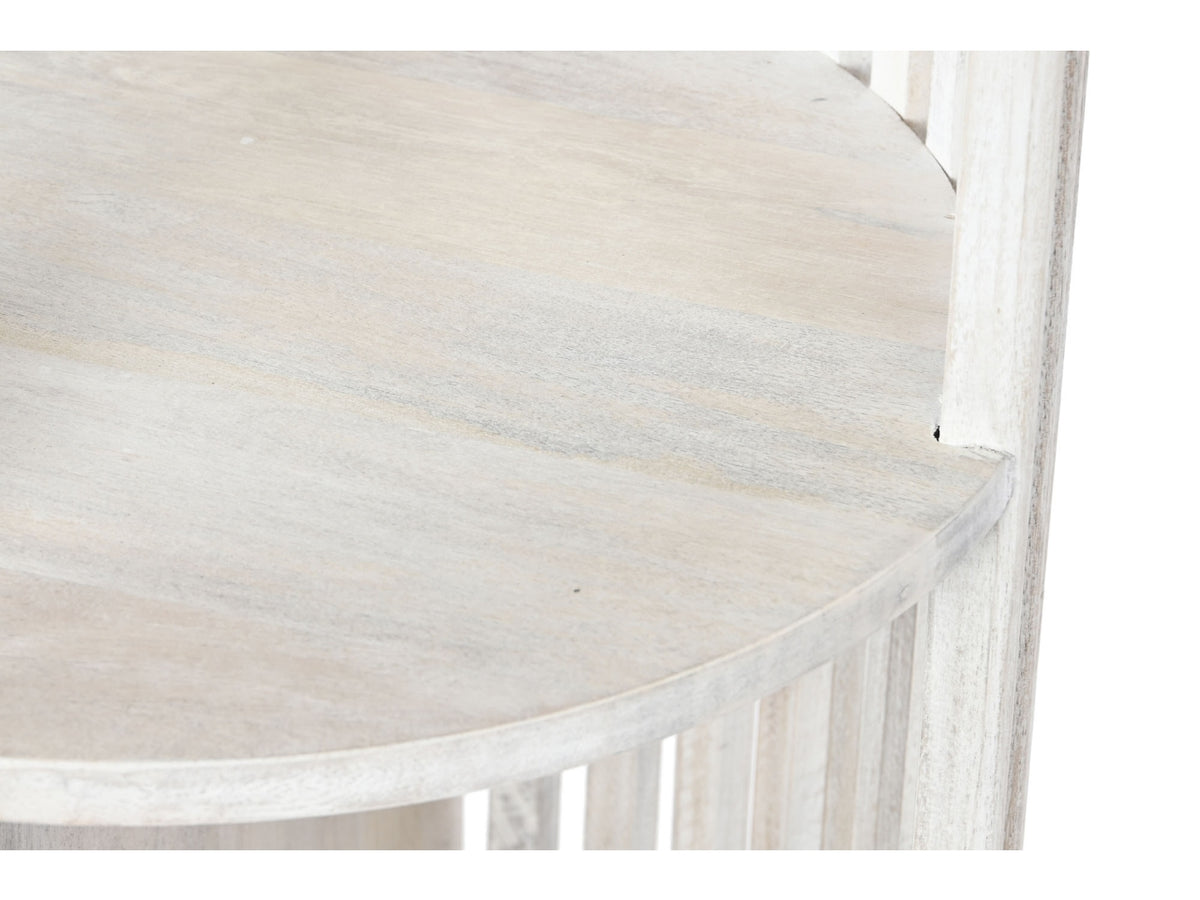 Libreria mango misura 116x40x160cm colore bianco