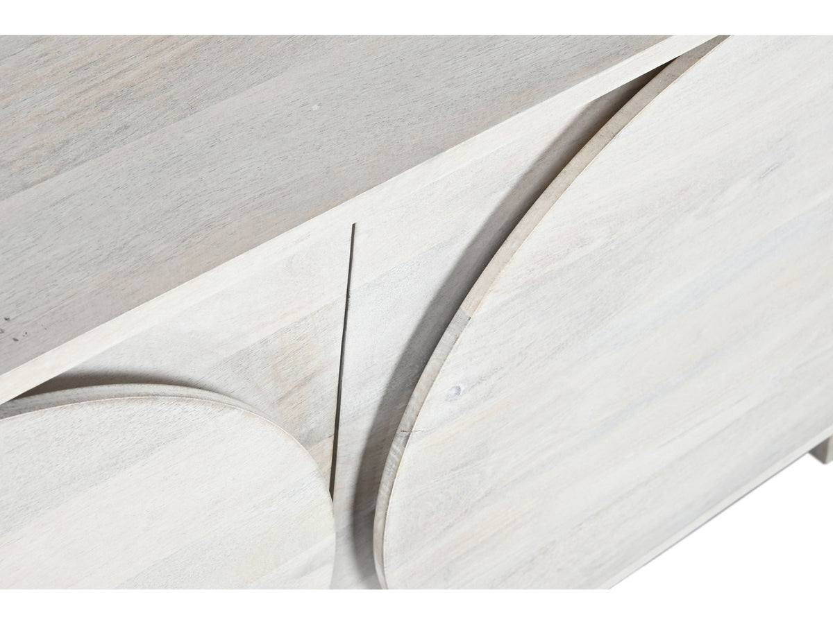 Buffet mango misura 150x40x65cm colore bianco