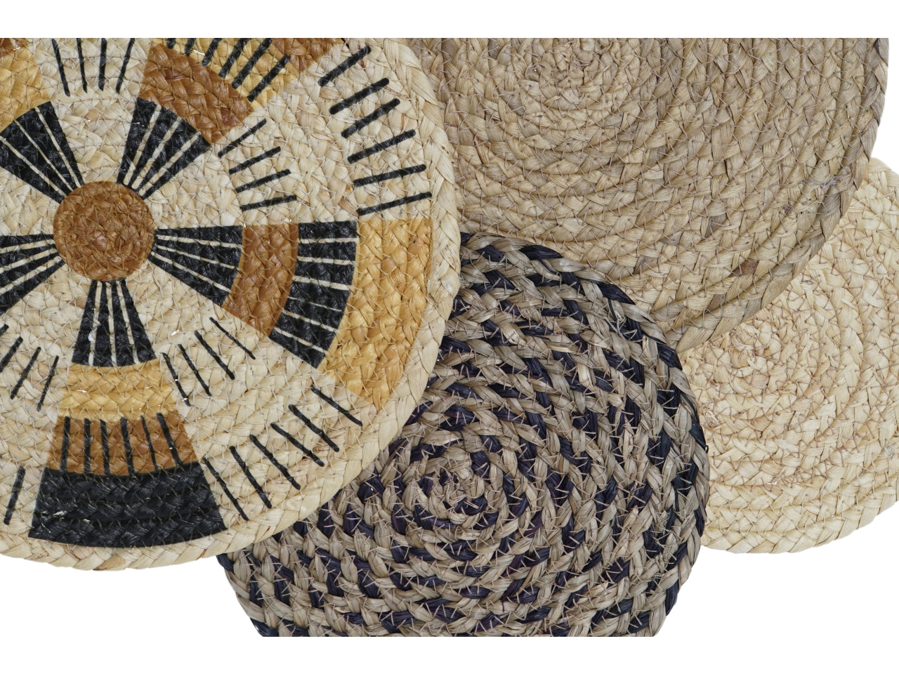 Decorazioni per le pareti seagrass metallo misura 75x2x47cm