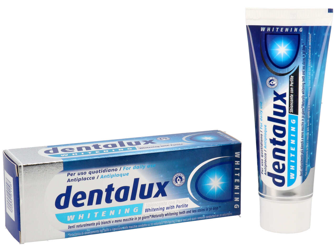 Dentifricio dentalux 75ml whitening