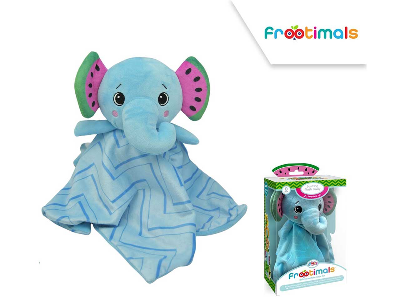 Copertina sonni tranquilli con peluche elefante $