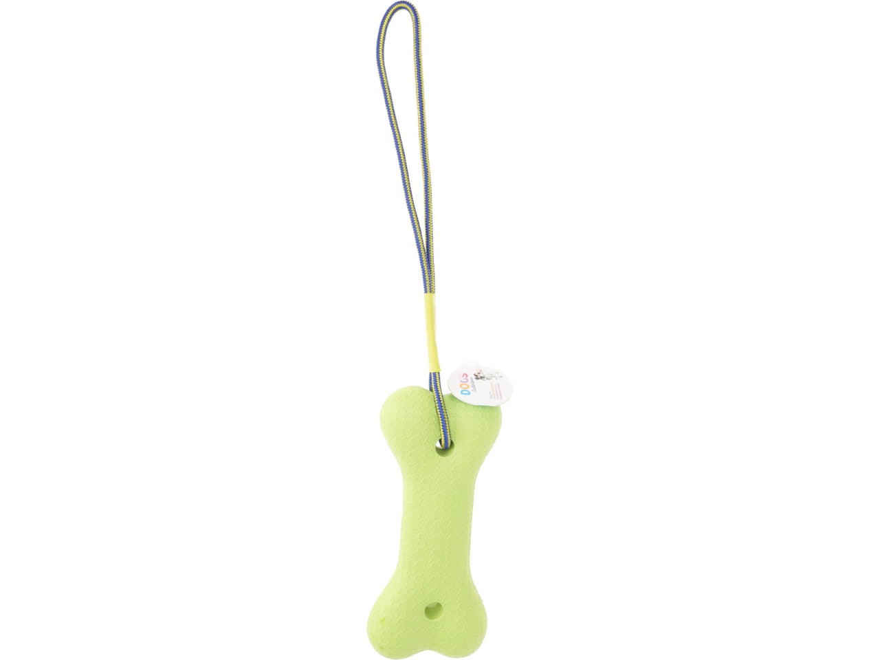 Gioco per cani in corda e osso eva 35cm