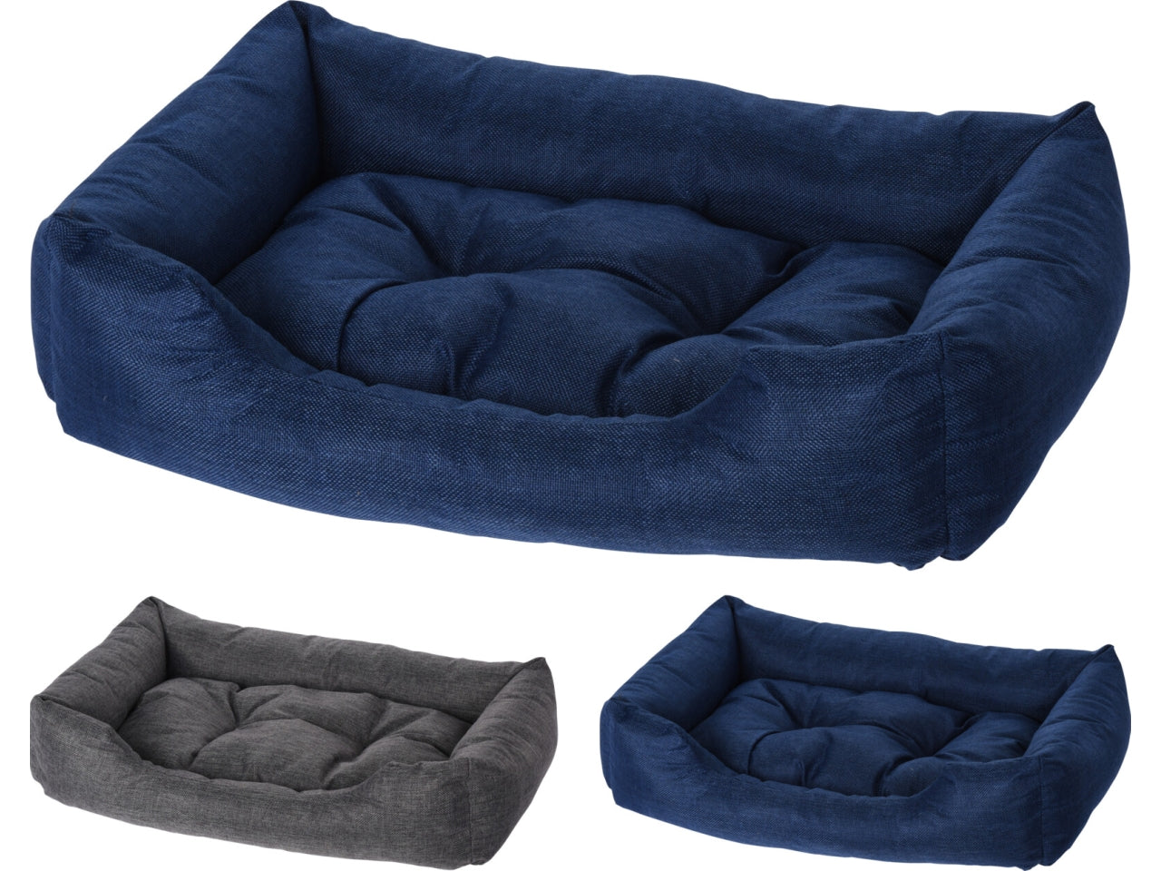Lettino per cani 61x45x12cm in colori assortiti