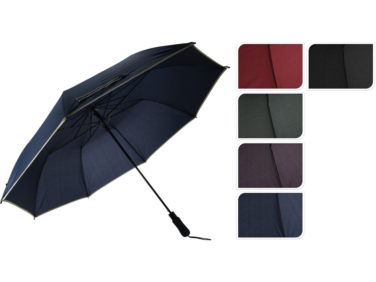 Ombrello pieghevole 67cm in colori assortiti