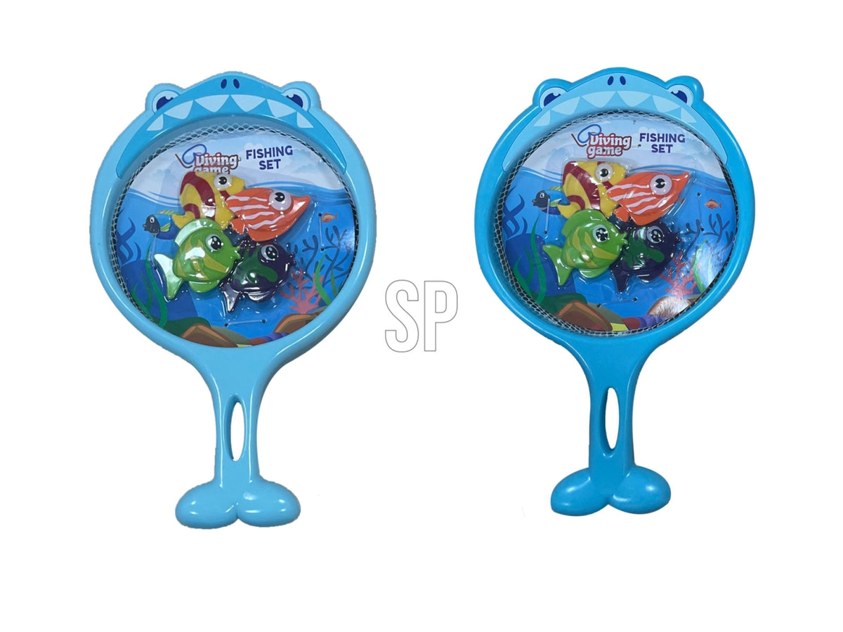 Gioco cattura pesce in colori assortiti
