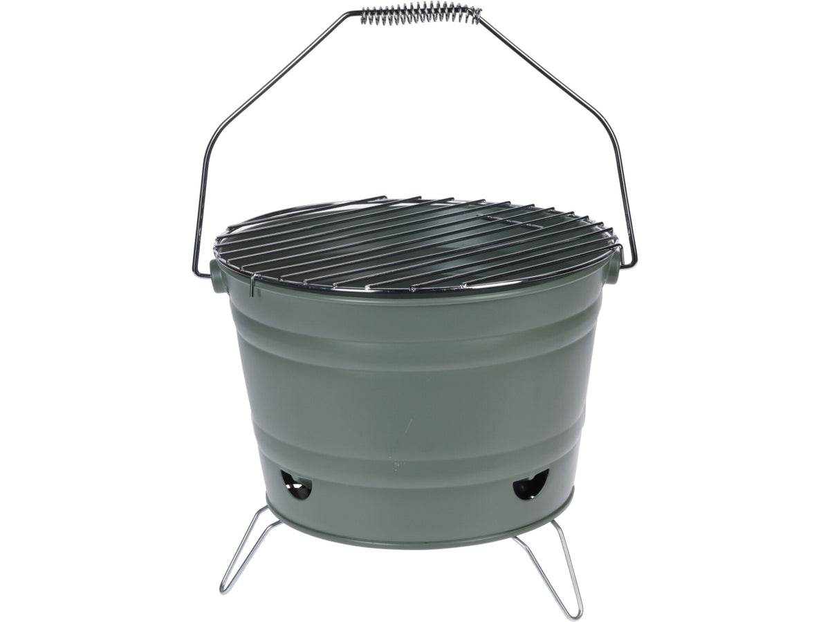 Barbecue da tavolo 27x17cm in colore verde