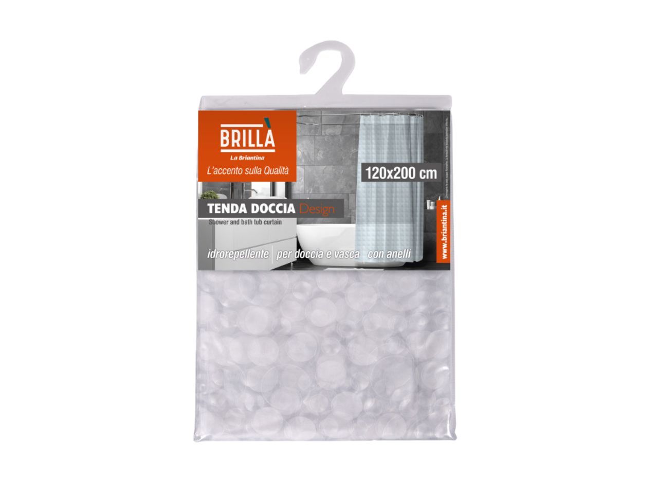 Tenda doccia design 120x200cm